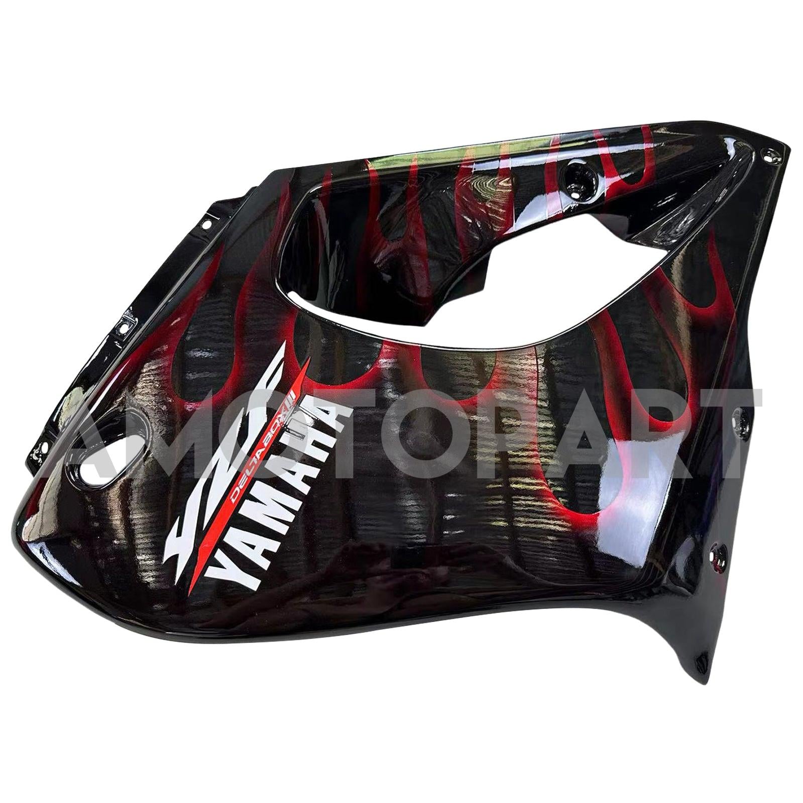Amotopart 1997-2007 Yamaha YZF1000R Thunderace Fairing Red&Black Style3 Kit