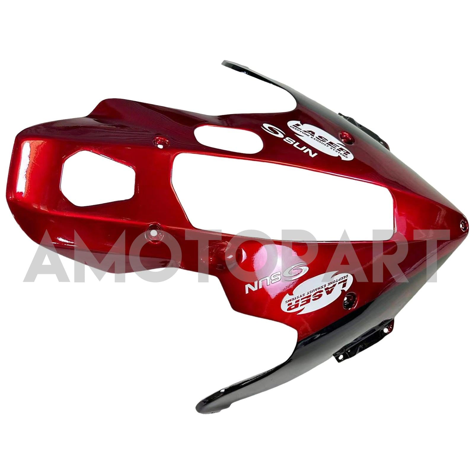 Amotopart 1997-2007 Yamaha YZF1000R Thunderace Fairing Red&Black Style3 Kit