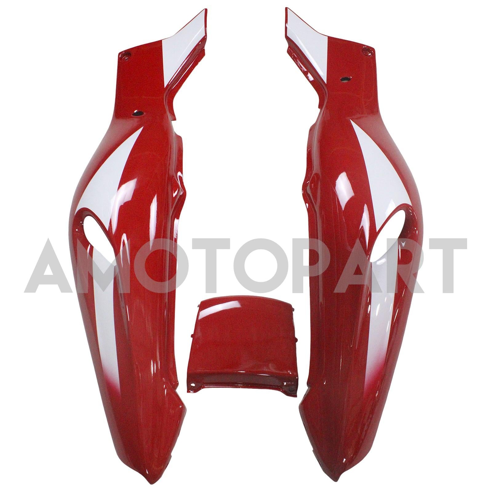 Amotopart 1997-2007 Yamaha YZF1000R Thunderace Fairing Red&Black Style1 Kit