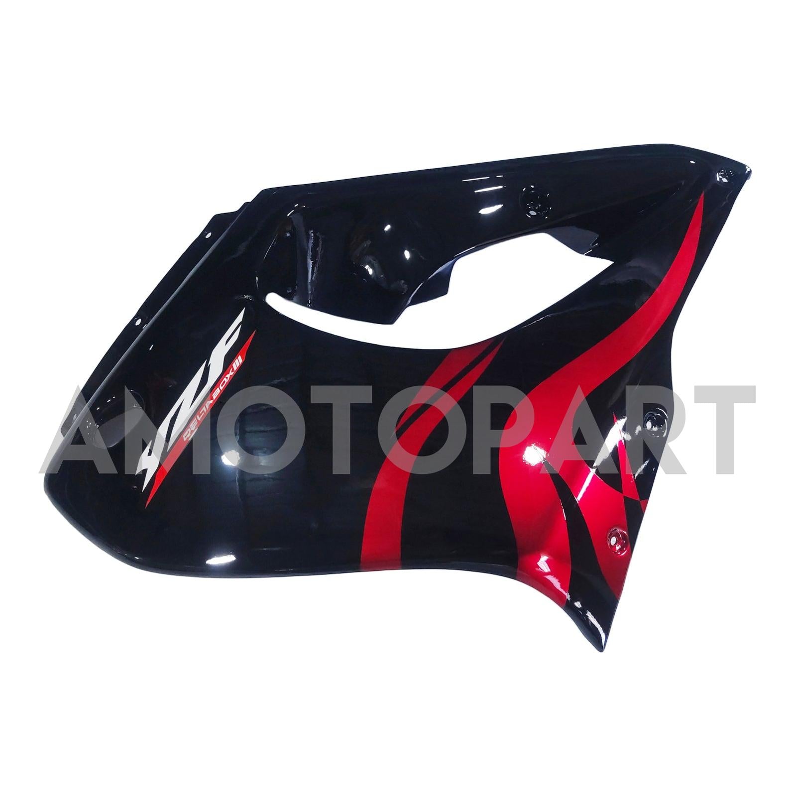 Amotopart 1997-2007 Yamaha YZF1000R Thunderace Fairing Red&Black Style2 Kit