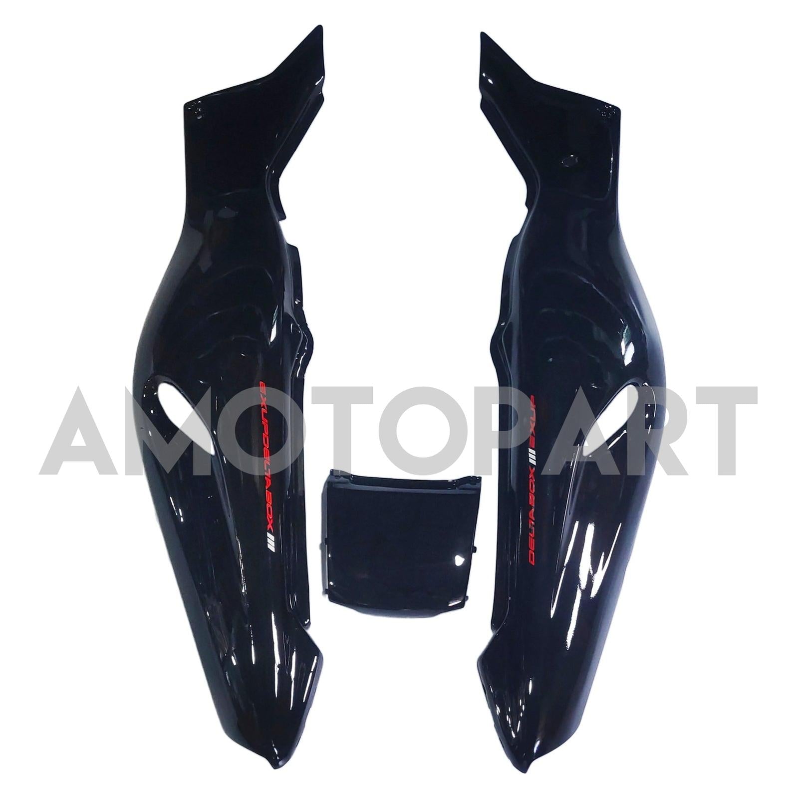 Amotopart 1997-2007 Yamaha YZF1000R Thunderace Fairing Red&Black Style2 Kit
