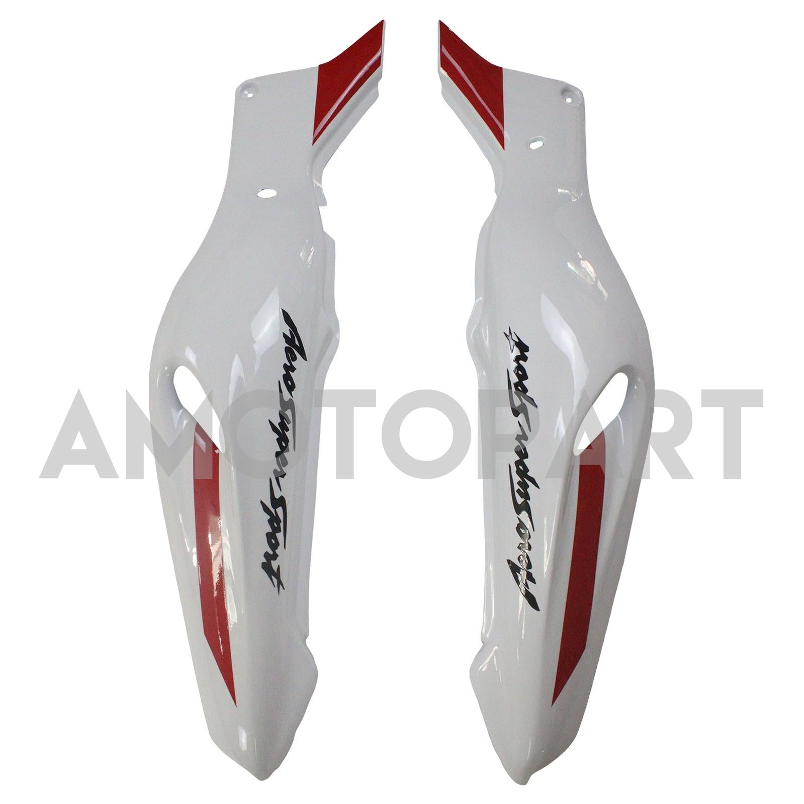 Amotopart 1997-2007 Yamaha YZF1000r Thunderace Fairing Red & Black Style5 Kit