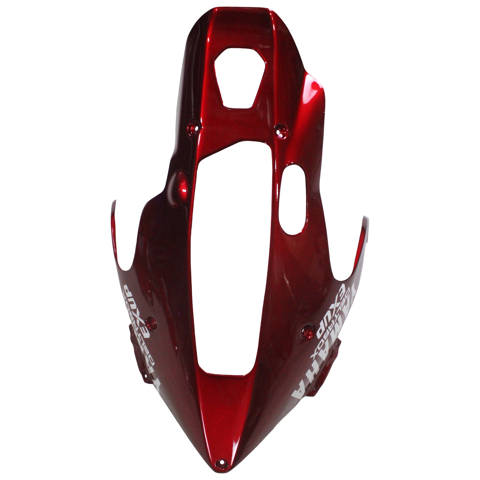 Amotopart 1997–2007 Yamaha YZF1000R Thunderace Verkleidungsset, Rot und Silber, Stil 1