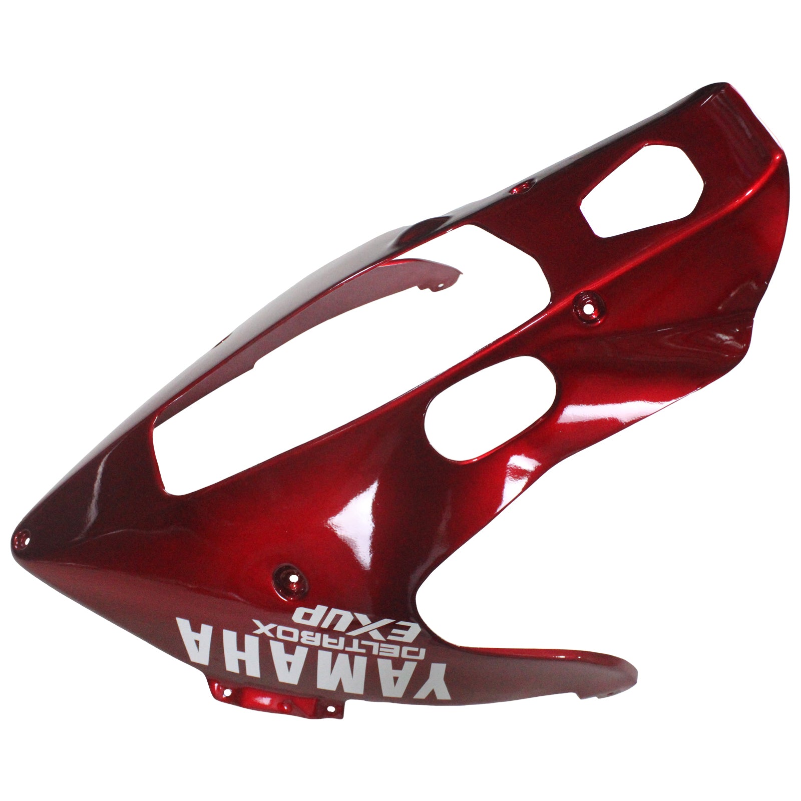 Amotopart 1997–2007 Yamaha YZF1000R Thunderace Verkleidungsset, Rot und Silber, Stil 1