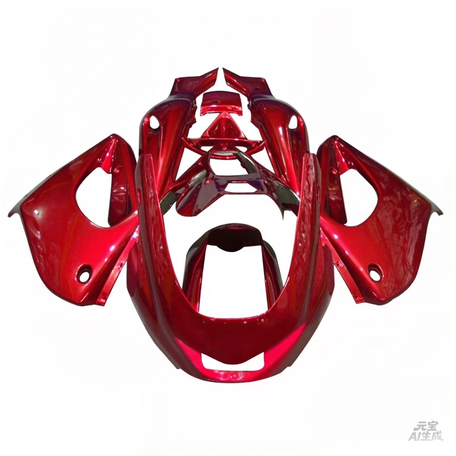 Amotopart 1997-2007 Yamaha YZF1000R Thunderace Red Fairing Kit