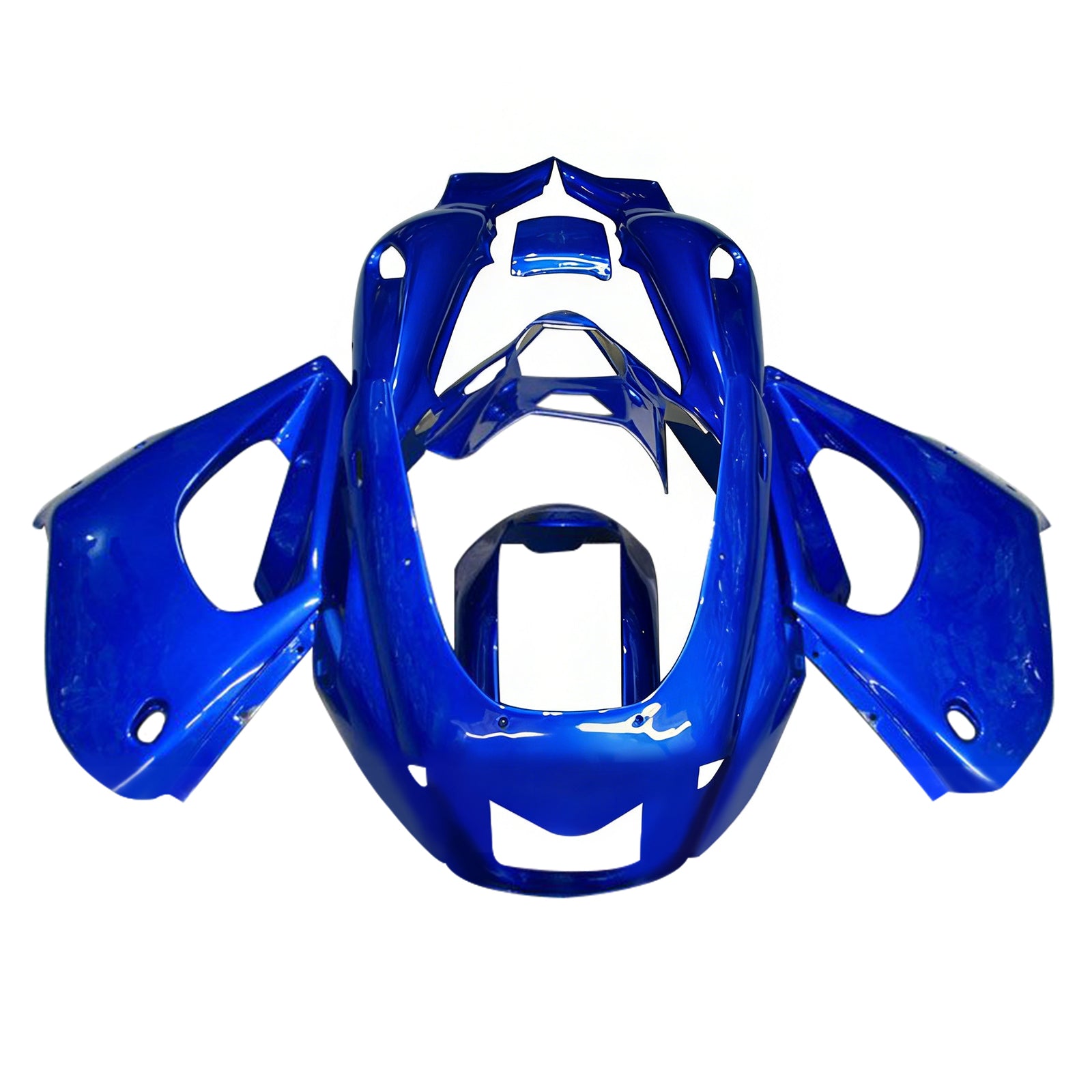 Amotopart 1997–2007 Yamaha YZF1000R Thunderace glänzend blaues Verkleidungsset