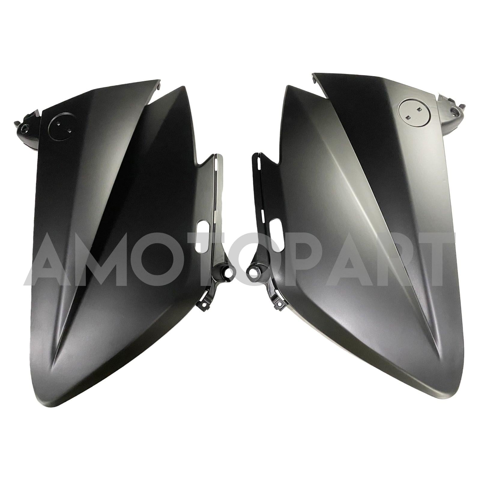 Amotopart 2015-2016 Yamaha T-Max TMAX530 Fairing Black&Sliver Kit