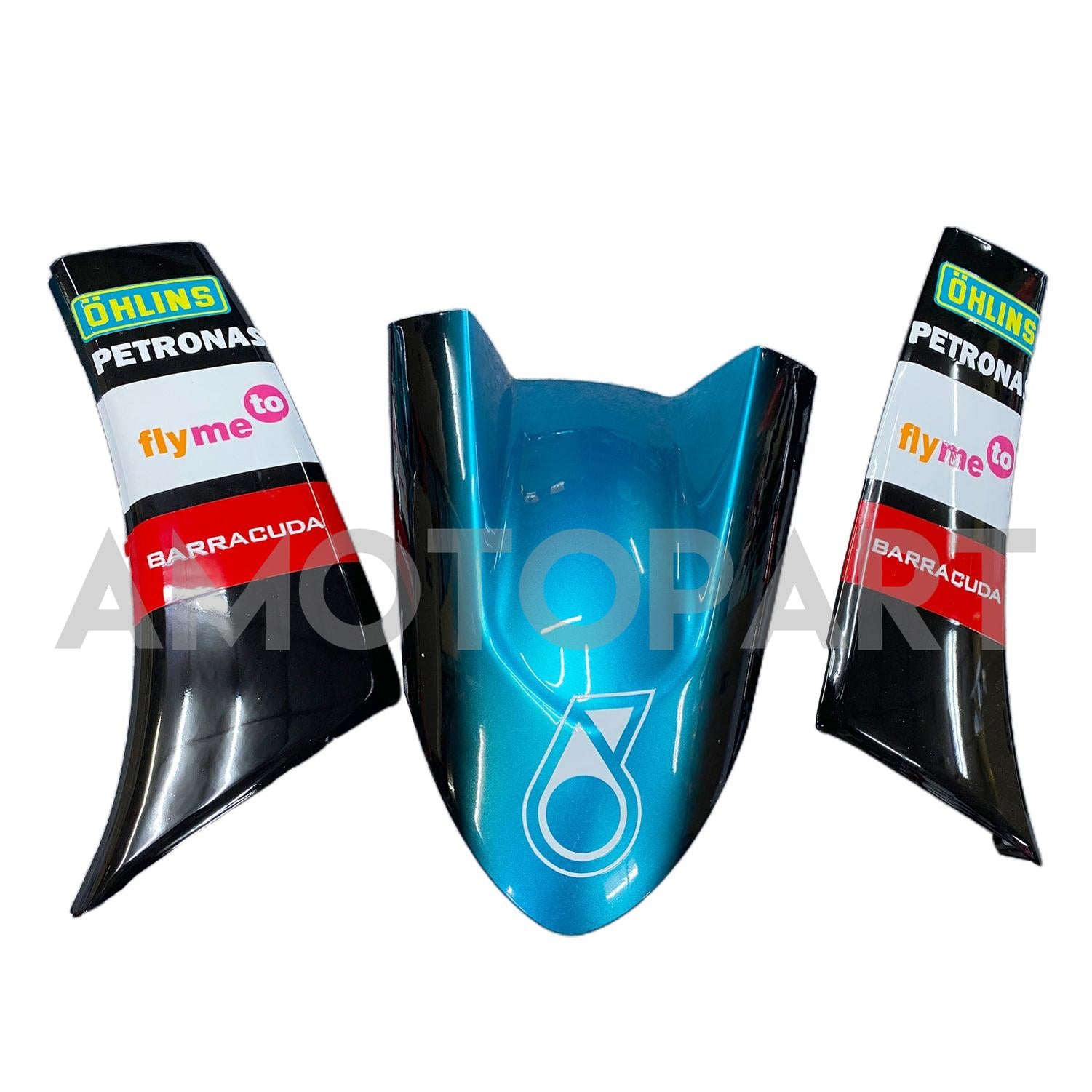 Amotopart 2015-2016 Yamaha T-Max TMAX530 Fairing Blue&Black Petronas Kit