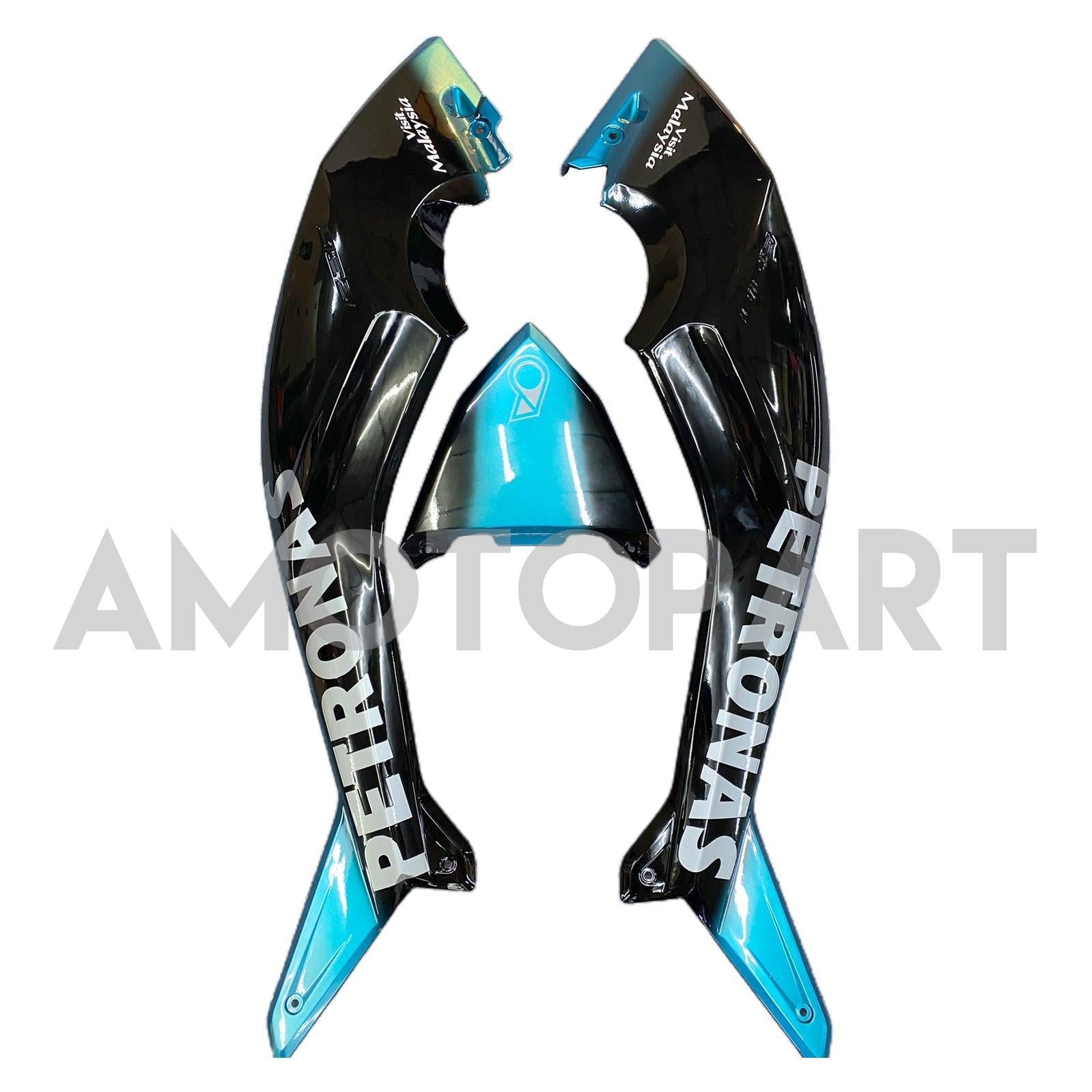 Amotopart 2015-2016 Yamaha T-Max TMAX530 Fairing Blue&Black Petronas Kit