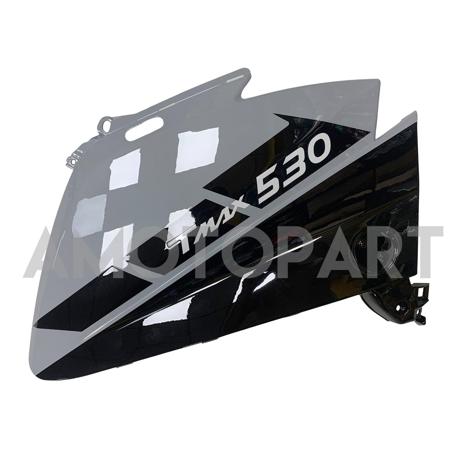 Amotopart 2015-2016 Yamaha T-Max TMAX530 Kit carena grigio e nero