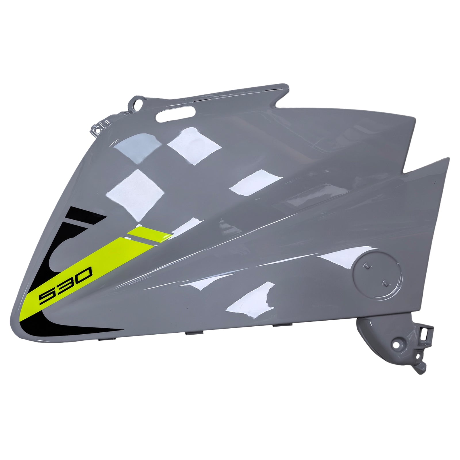 Amotopart 2015-2016 Yamaha T-Max TMAX530 Fairing Grey&Yellow Kit