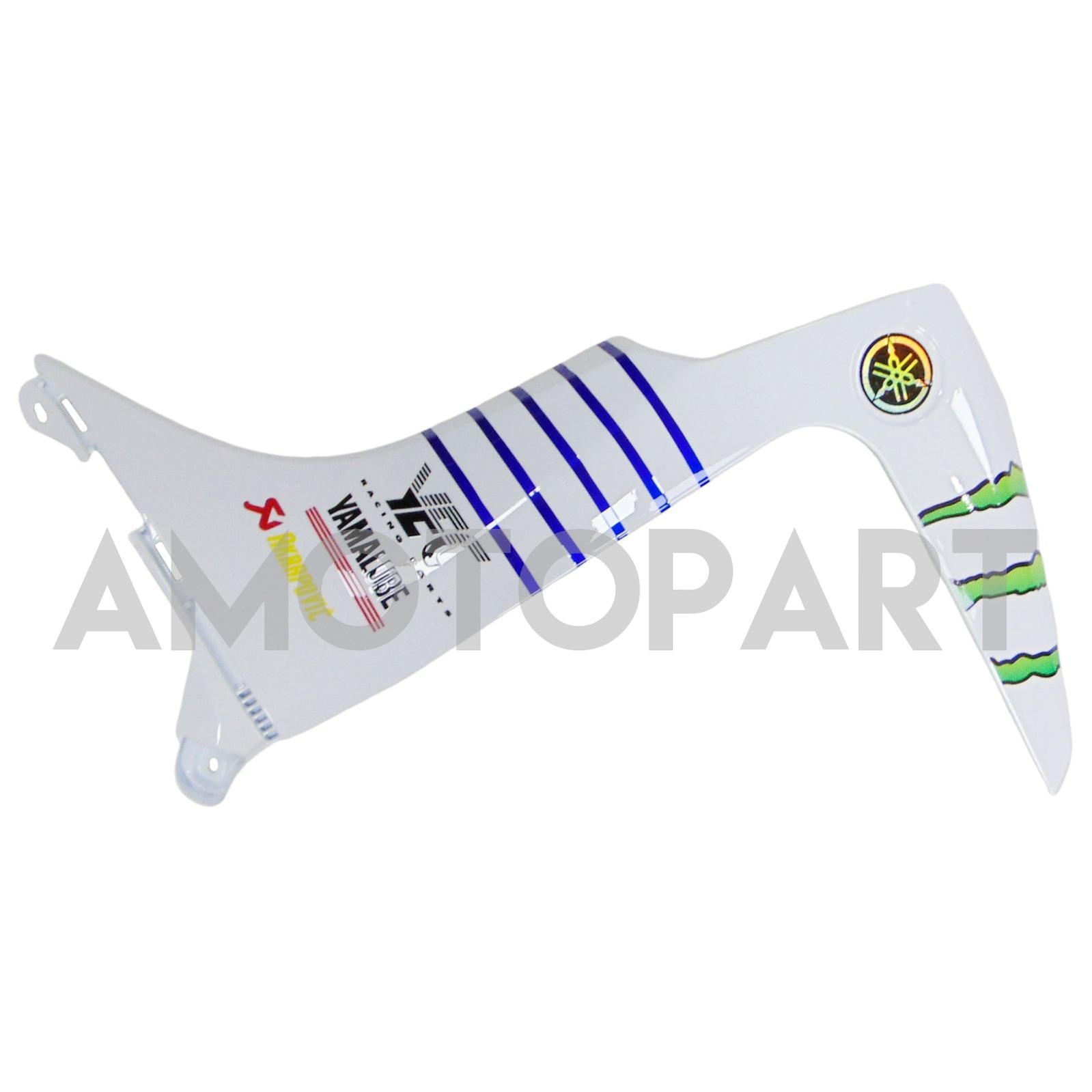 Amotopart 2017-2018 Yamaha T-Max TMAX530 Fairing White&Blue Kit