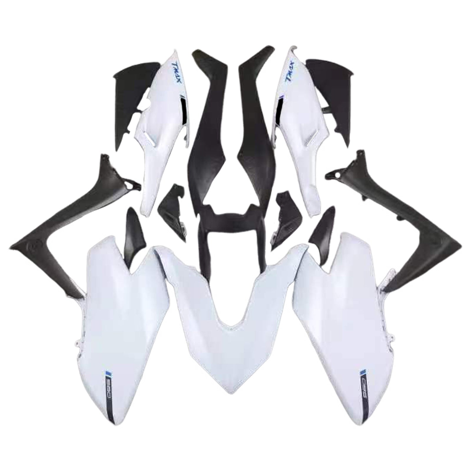 Amotopart 2019-2021 Yamaha TMAX560 Fairing White  Kit