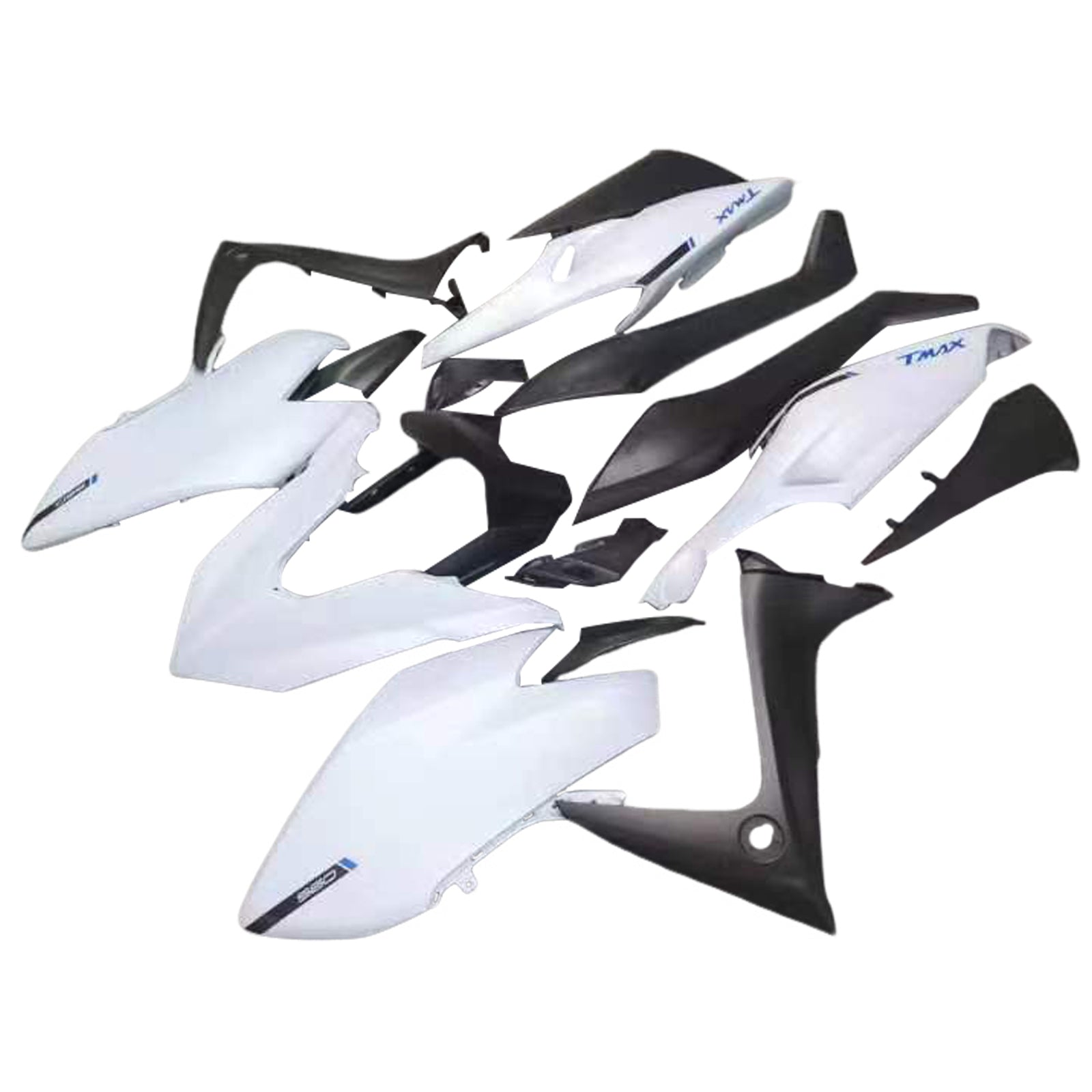 Amotopart 2019-2021 Yamaha TMAX560 Fairing White  Kit