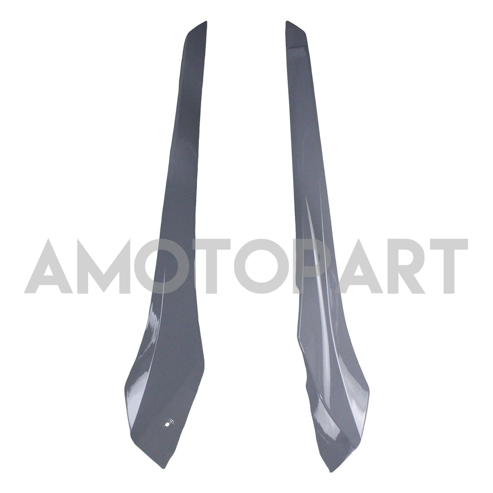 Amotopart 2017-2021 Yamaha XMAX 300 Carena Grigio Nero Style 1 Kit