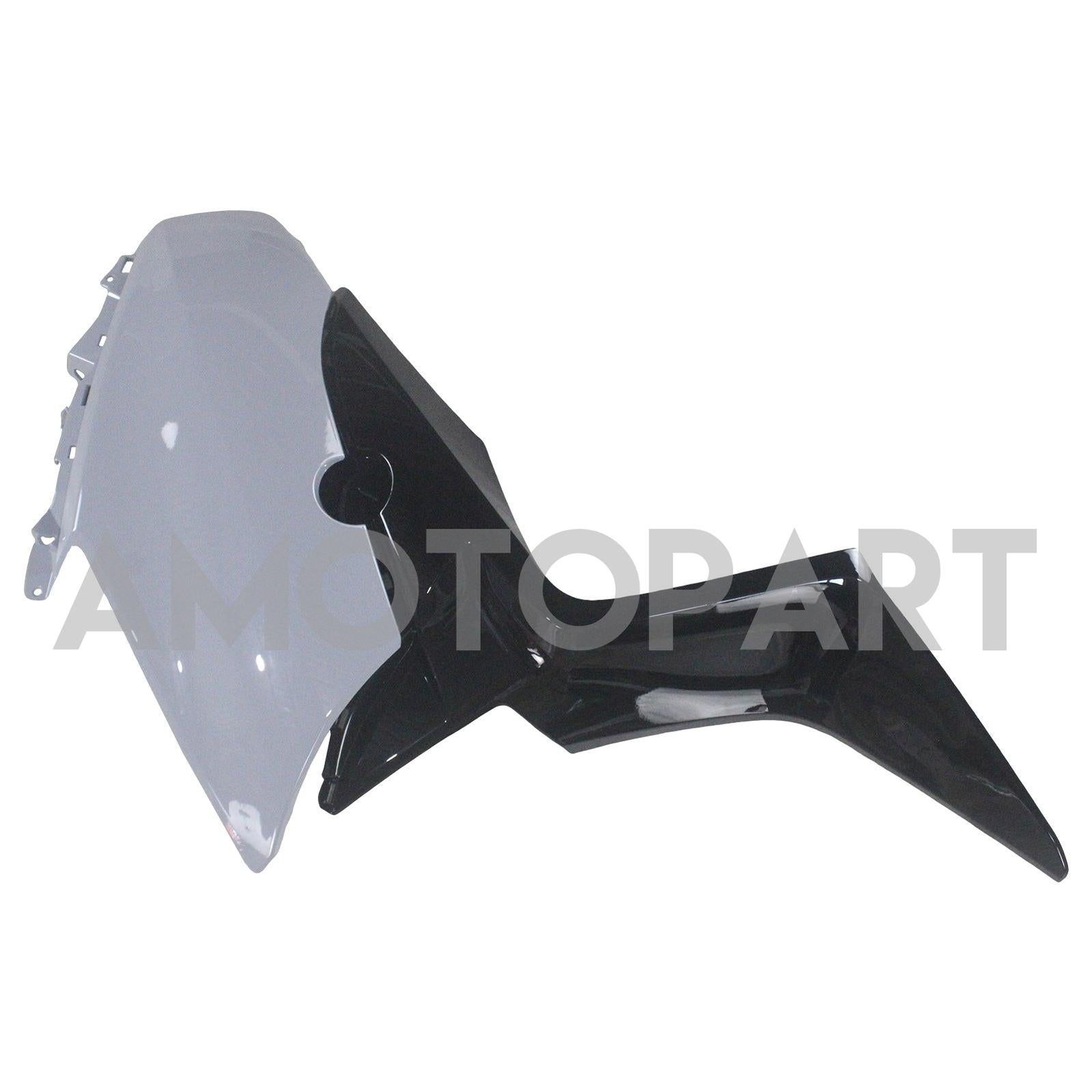 Amotopart 2017-2021 Yamaha XMAX 300 Carena Grigio Nero Style 1 Kit