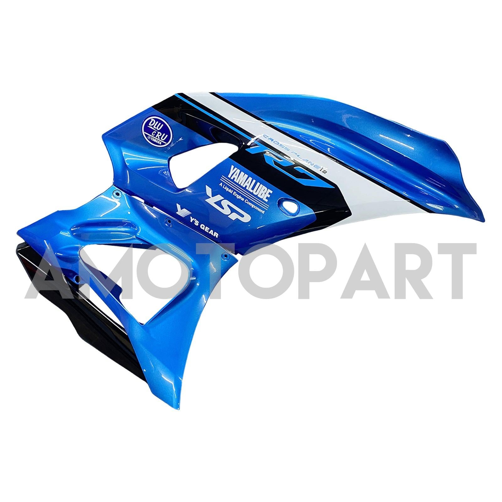 Amotopart 2021-2025 Yamaha YZF-R7 Blue Style1 Kit de carenagem