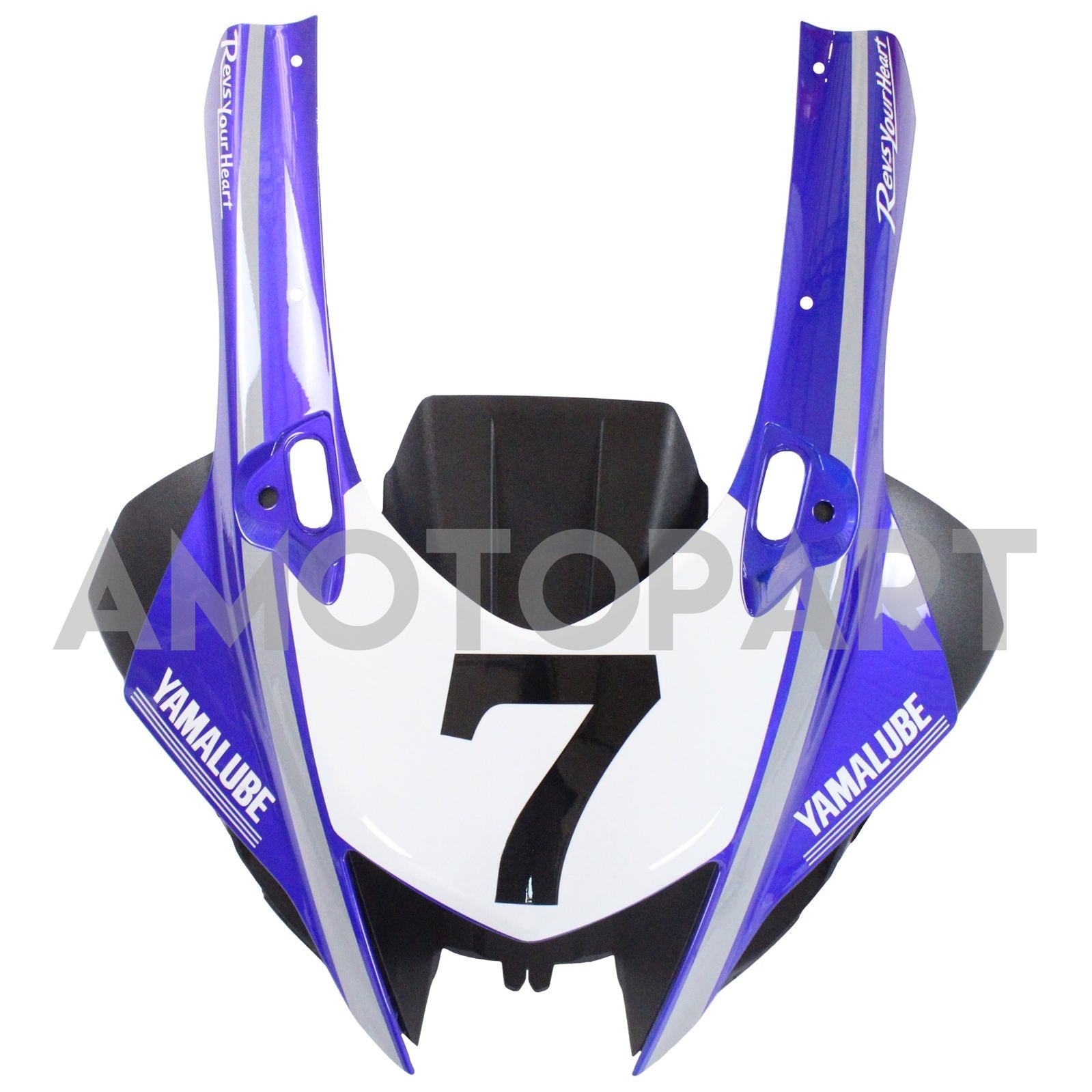 Amotopart 2021-2025 Yamaha YZF-R7 Blue Style2 Fairing Kit