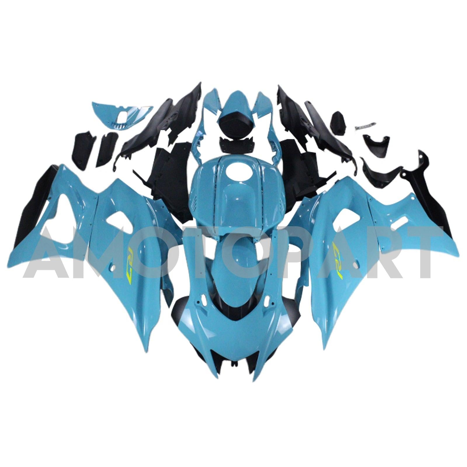 Amotopart 2021-2025 Yamaha YZF-R7 Blue Style5 Fairing Kit