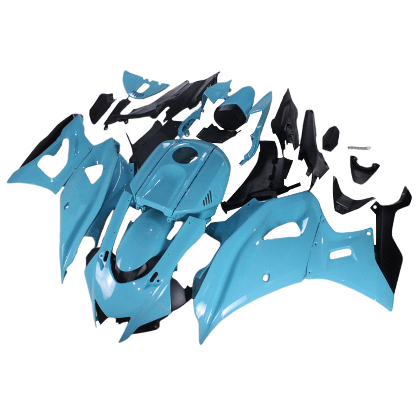 Amotopart 2021-2024 ヤマハ YZF-R7 ブルー Style5 フェアリングキット