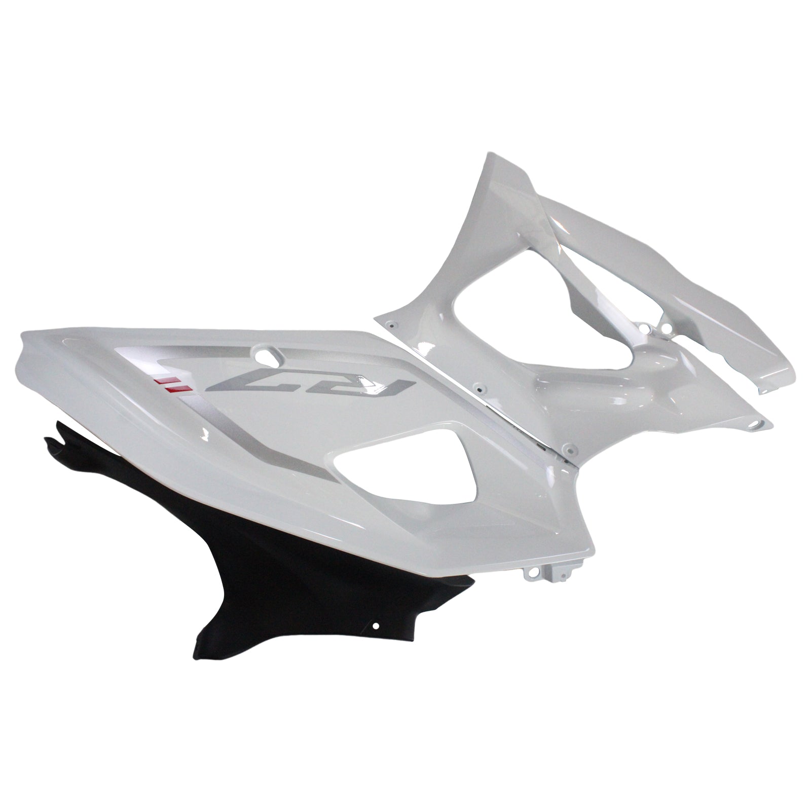 Amotopart 2021-2024 Yamaha YZF-R7 White Fairing Kit