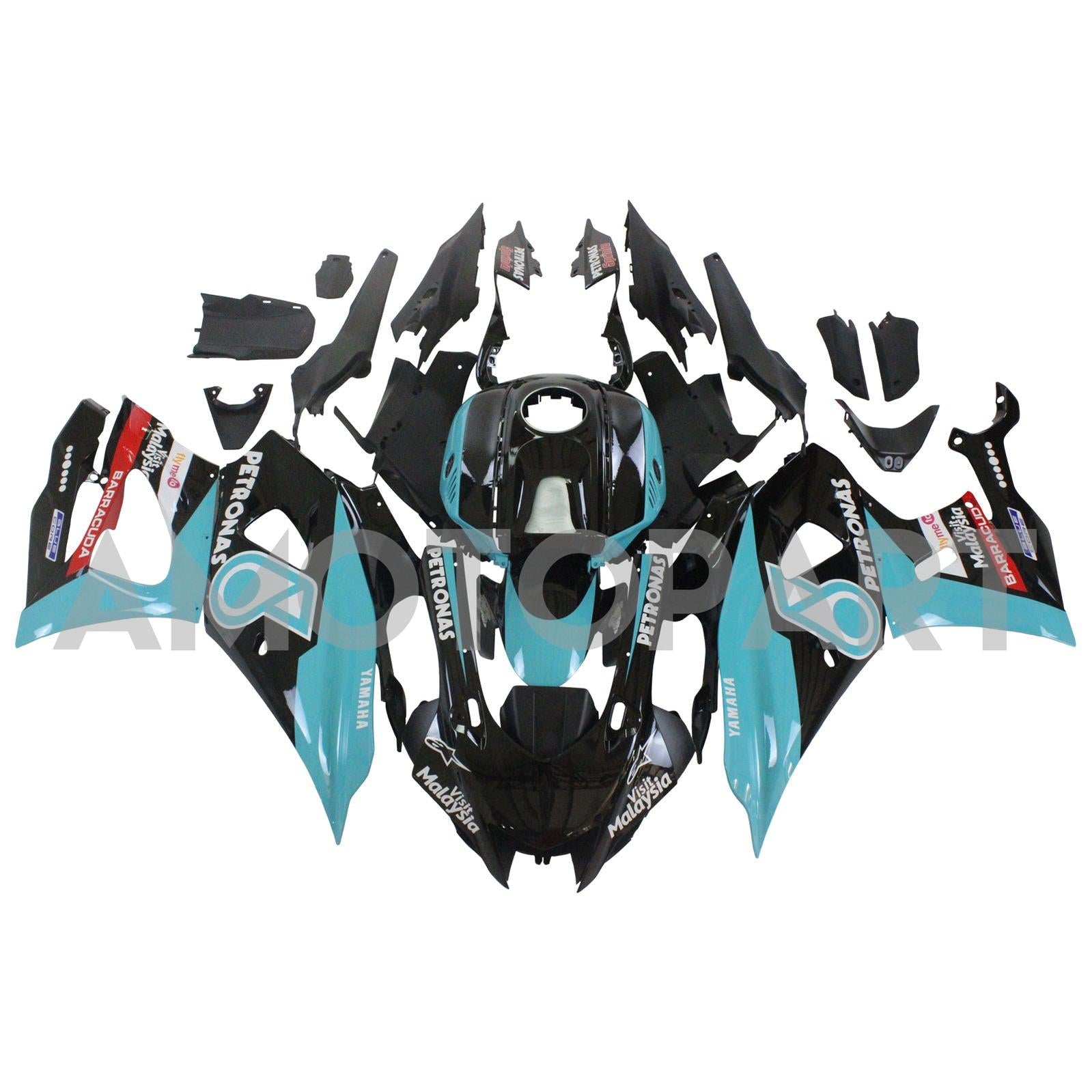 Amotopart 2021-2025 Yamaha YZF-R7 Petronas Fairing Kit
