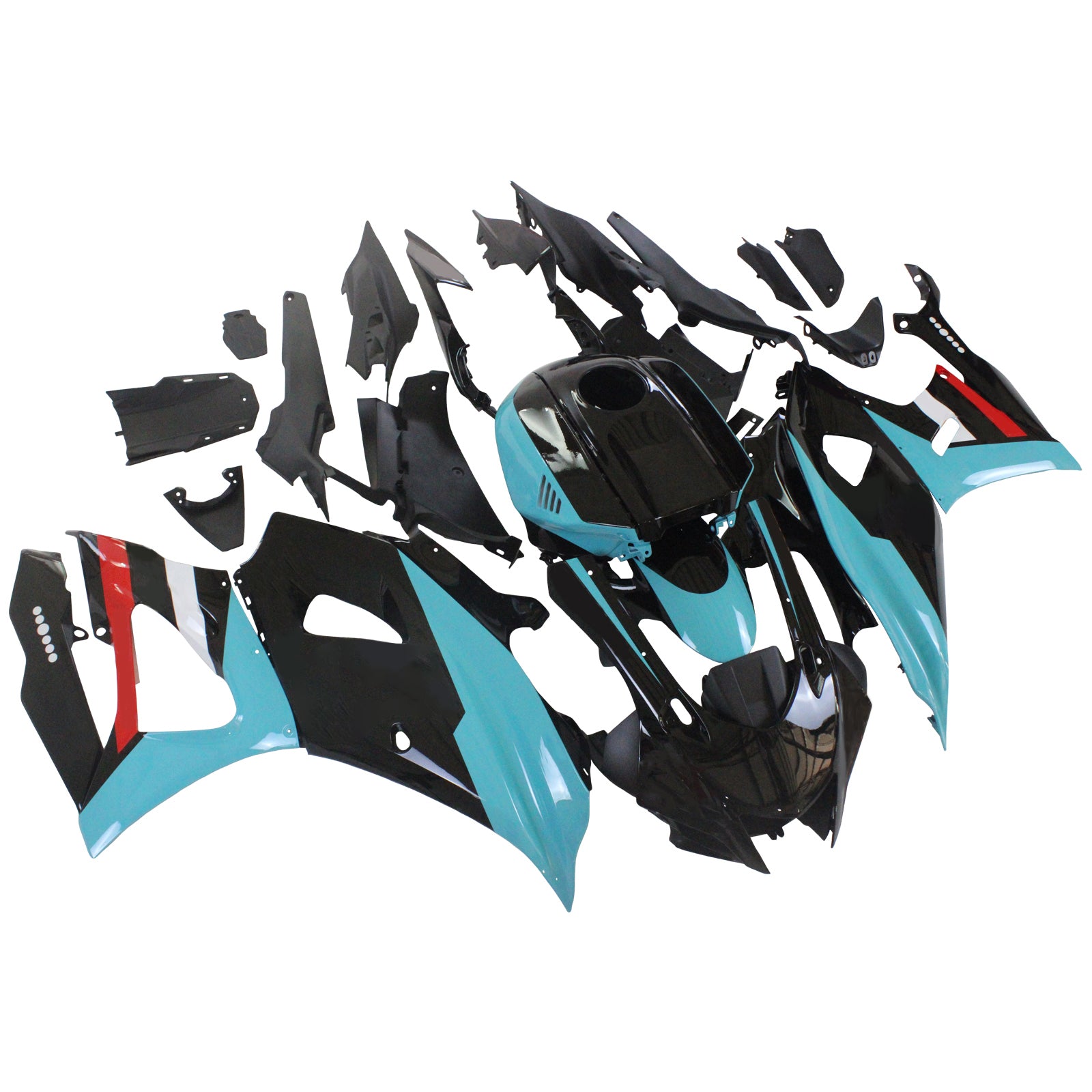 Amotopart 2021-2024 ヤマハ YZF-R7 ペトロナス フェアリングキット