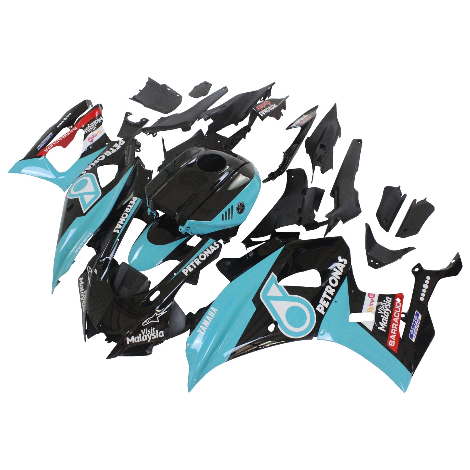 Amotopart 2021-2024 Yamaha YZF-R7 Petronas Fairing Kit