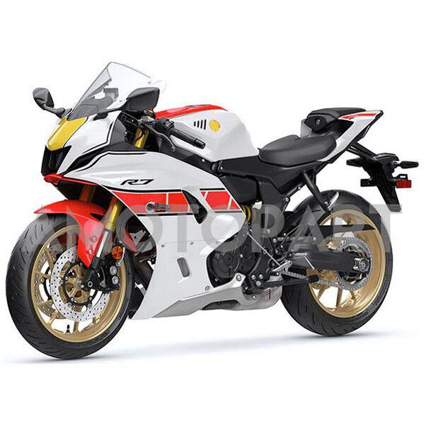 Amotopart 2021-2025 Yamaha YZF-R7 White&Red Fairing Kit