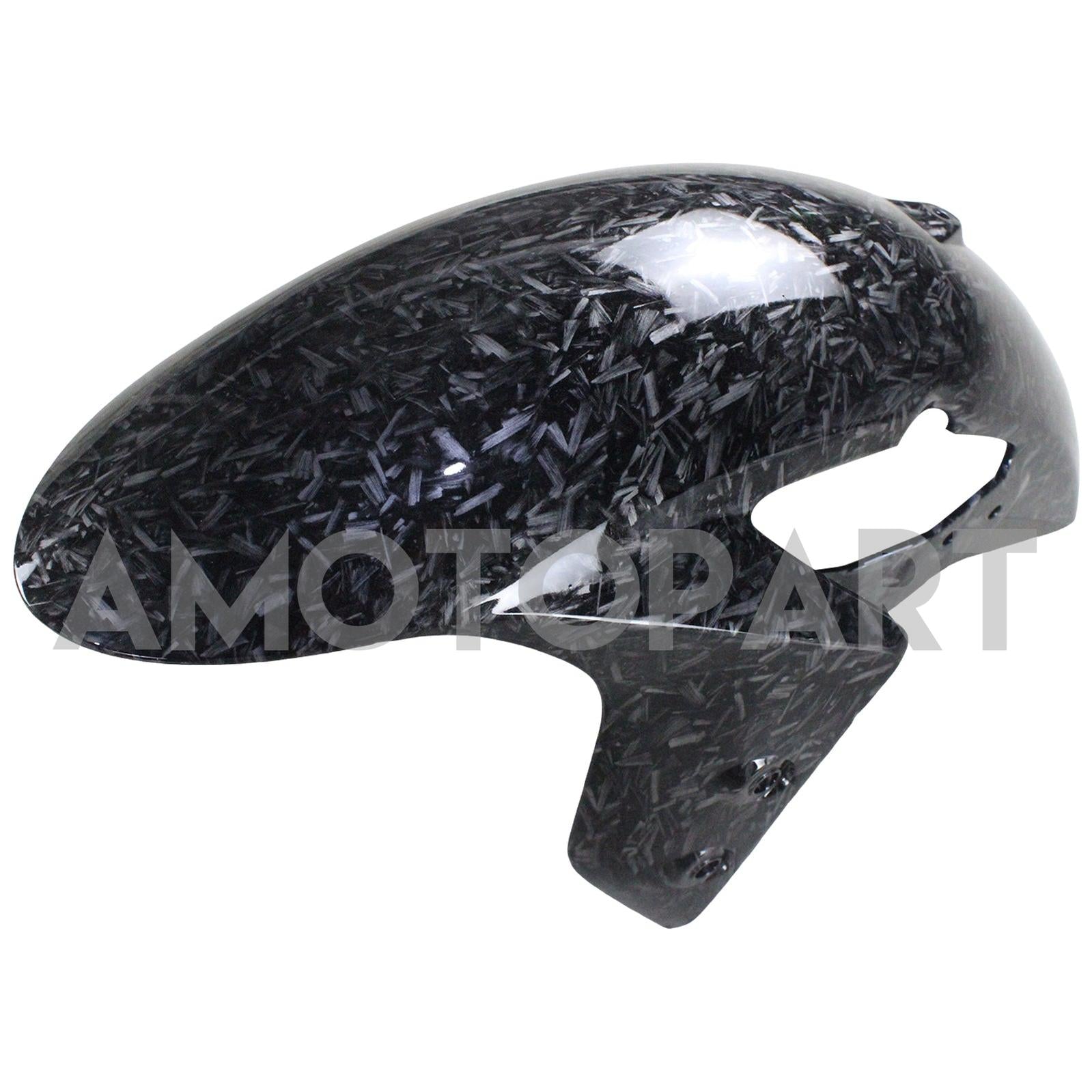 Amotopart 2021-2024 Kit carena nera in marmo Yamaha YZF-R7 in fibra di carbonio