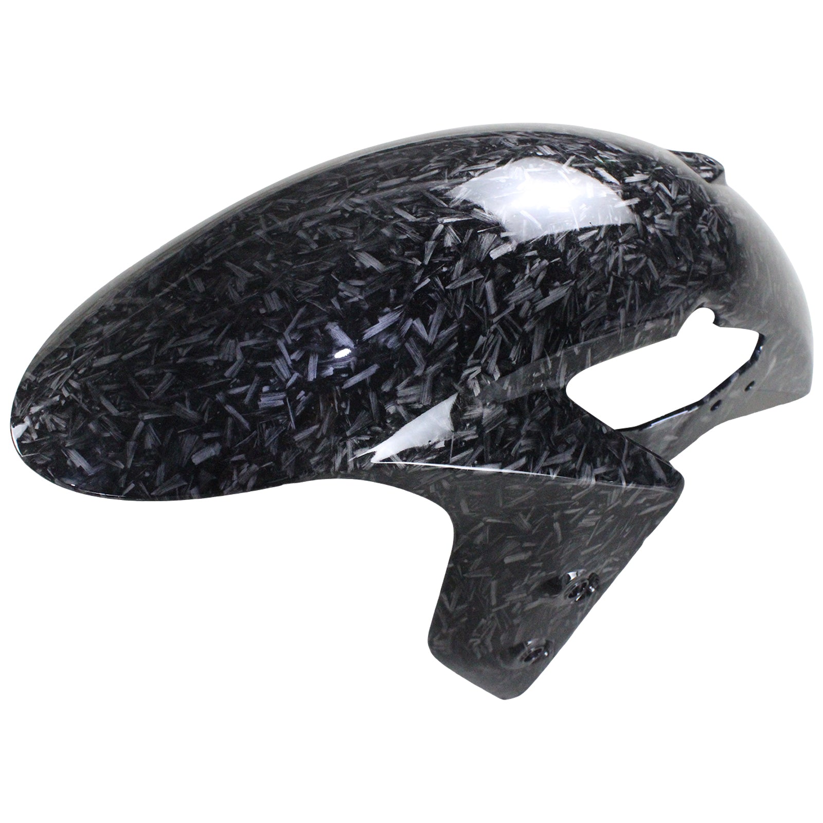 Amotopart 2021-2025 Yamaha YZF-R7 Carbon Fiber Marble Black Fairing Kit