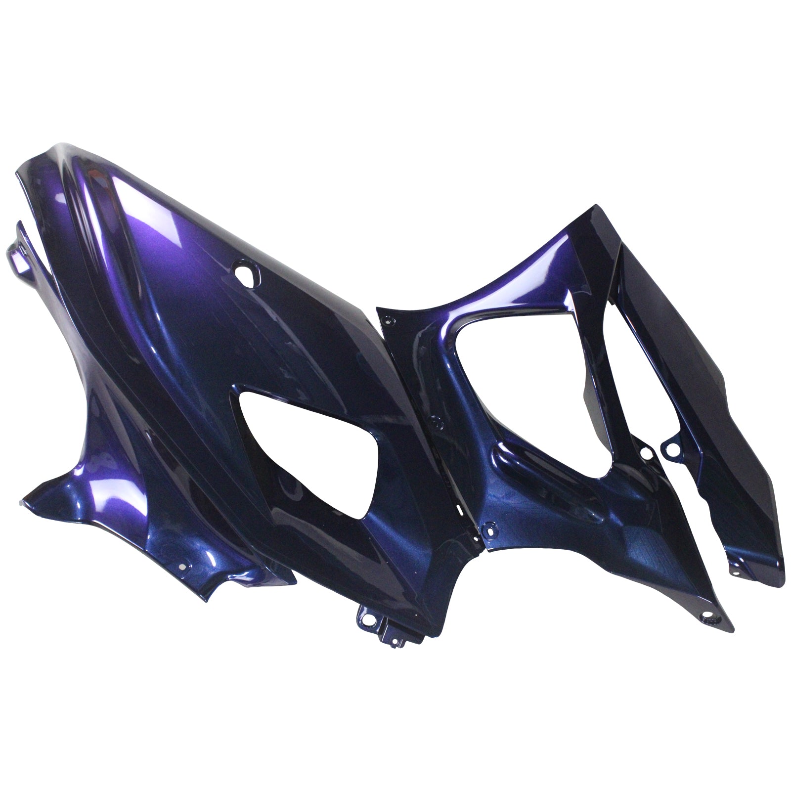 Amotopart 2021-2024 Yamaha YZF-R7 Gradient Blue&Purple Style2 Fairing Kit