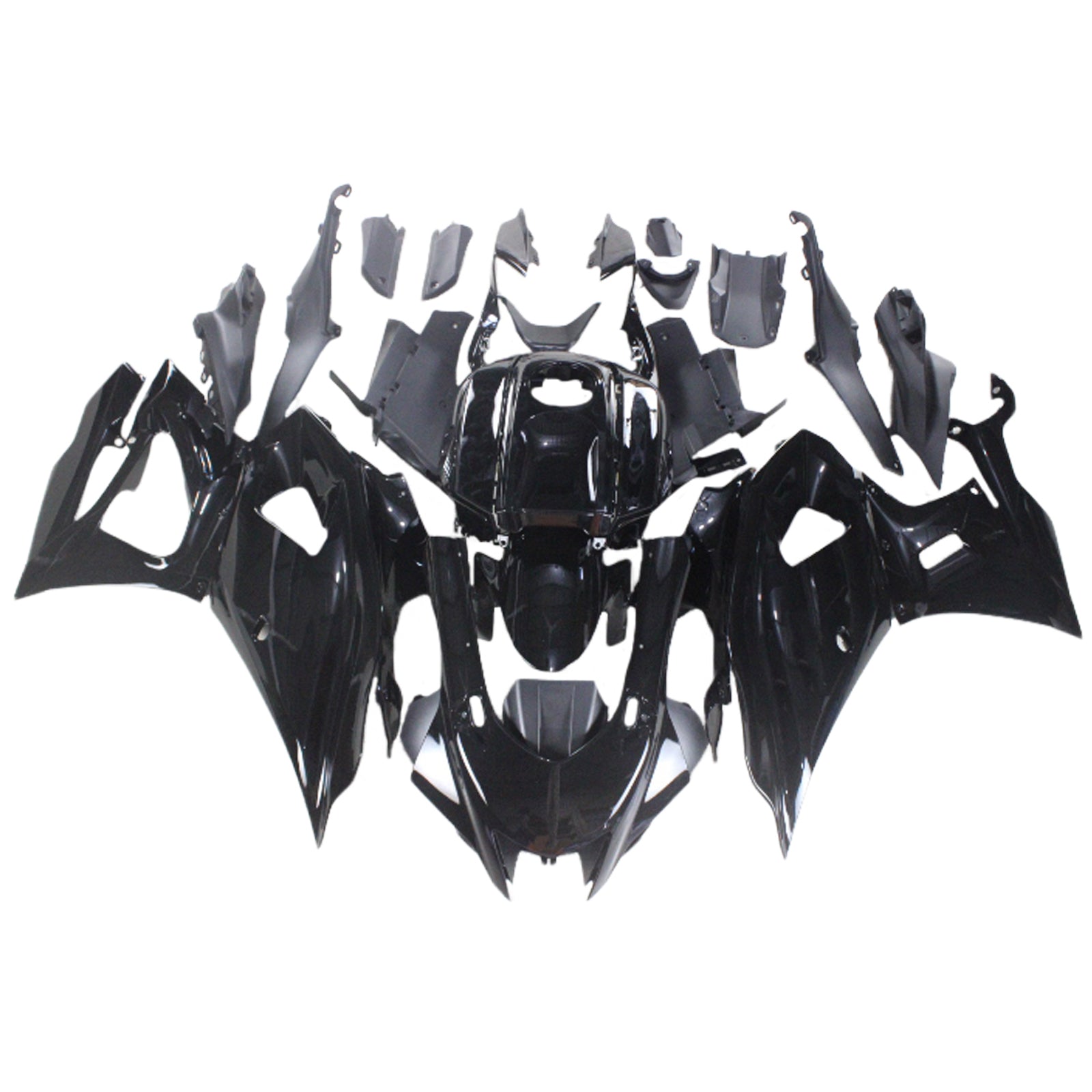 Amotopart 2021-2024 ヤマハ YZF-R7 グロスブラック フェアリングキット