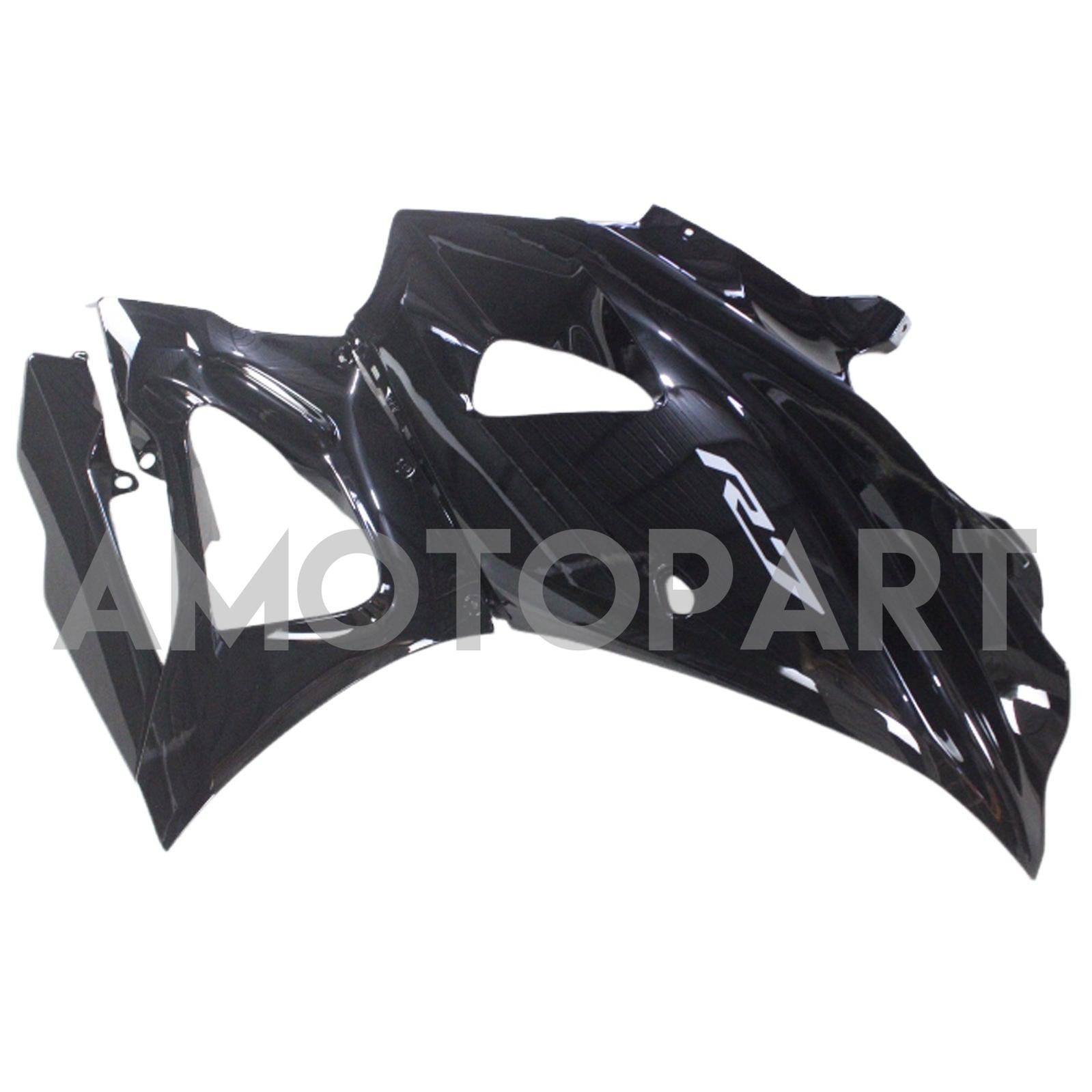 Amotopart 2021-2024 Yamaha YZF-R7 Kit de carenado negro brillante