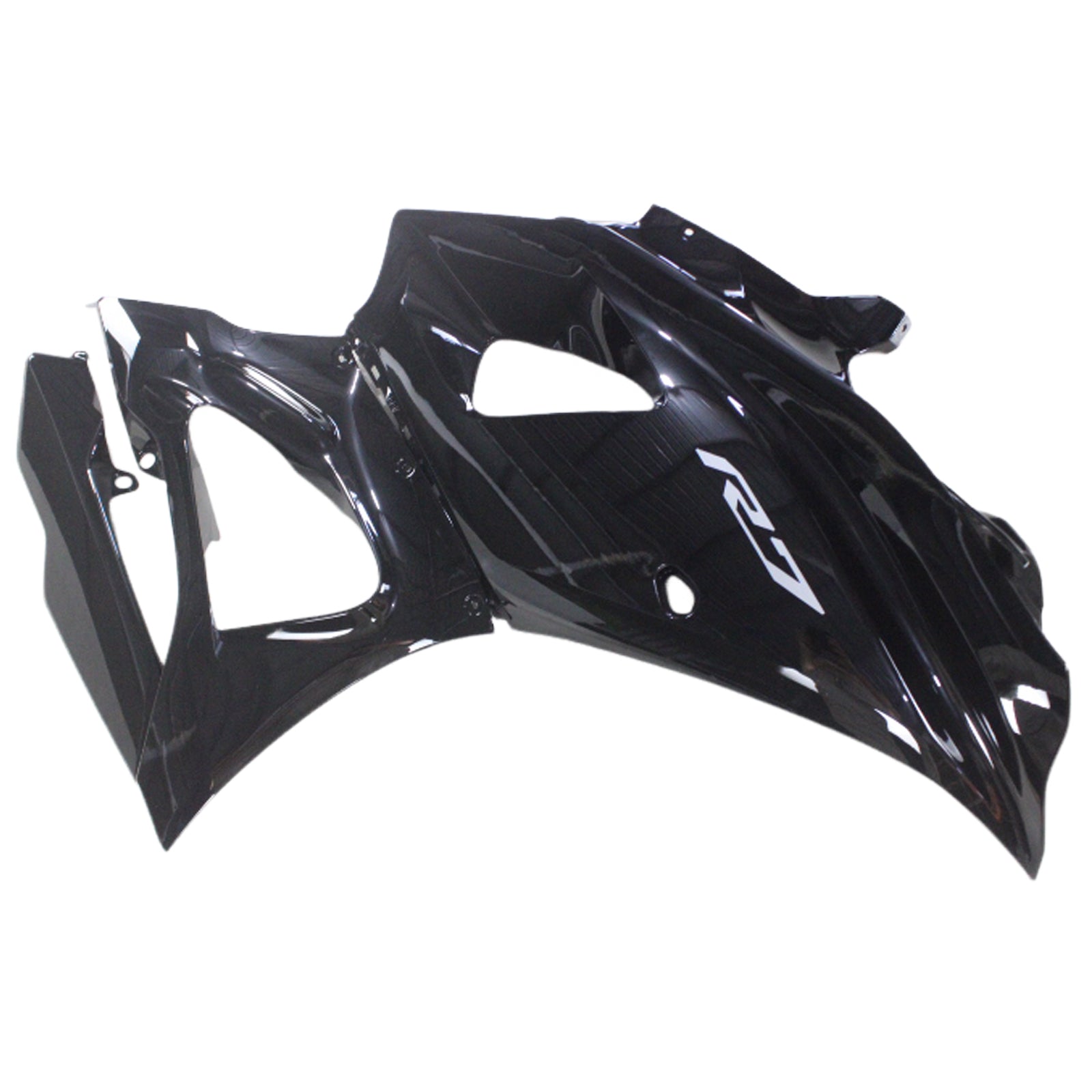 Amotopart 2021-2024 Yamaha YZF-R7 Gloss Black Fairing Kit