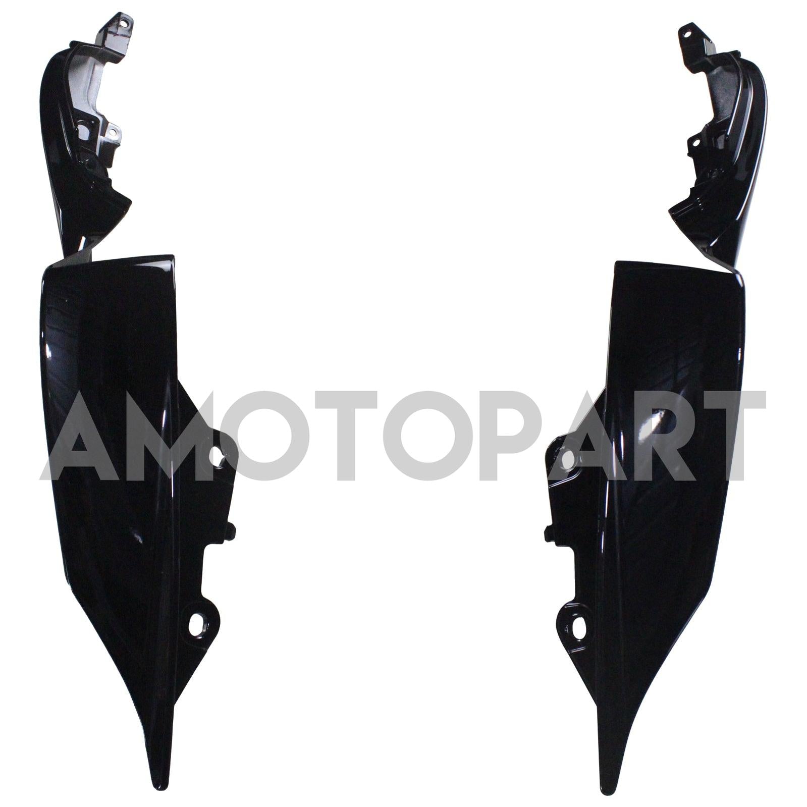 Amotopart 2021-2025 Yamaha YZF-R7 Gradient Black with Blue Logo Fairing Kit