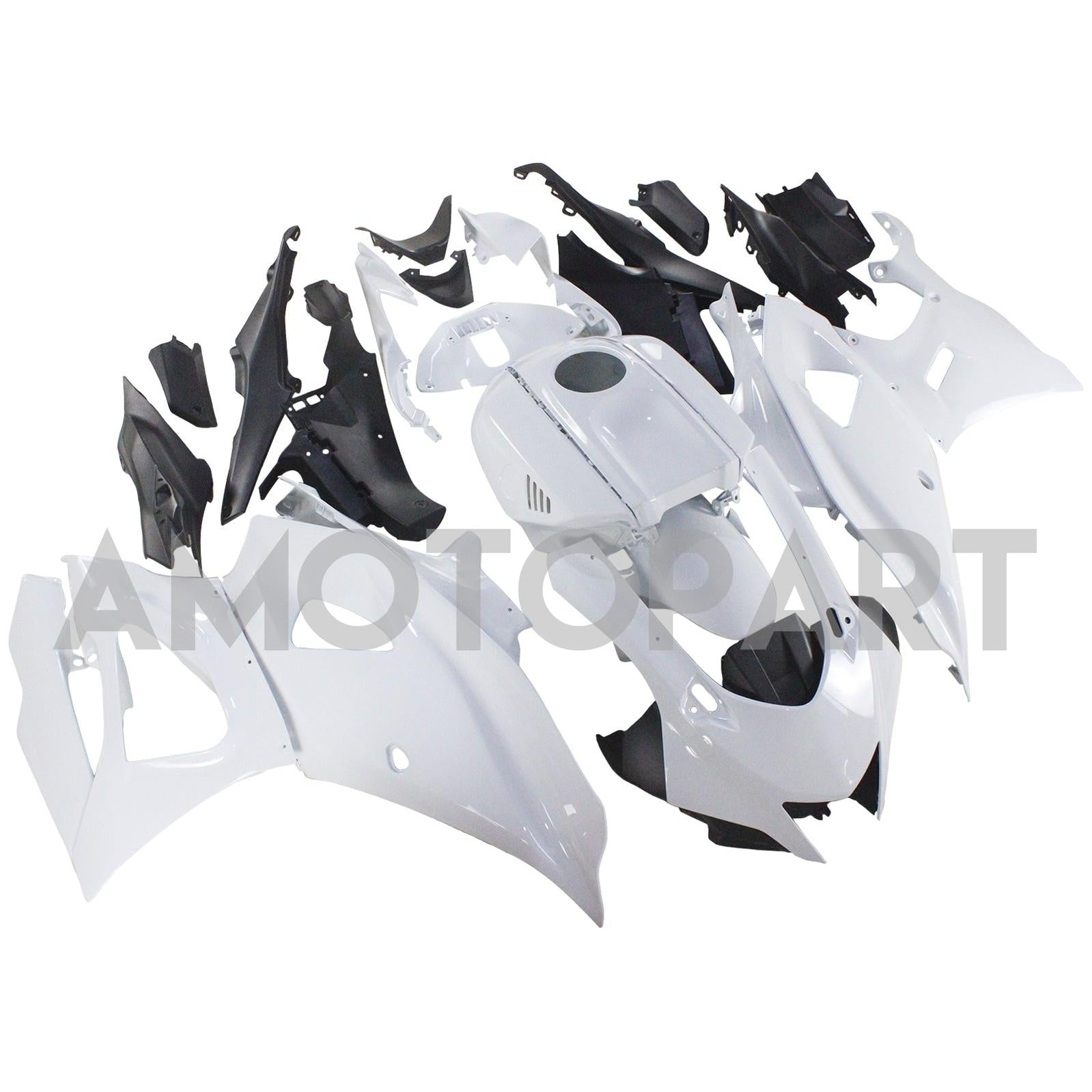 Amotopart 2021-2025 Yamaha YZF-R7 White Fairing Kit