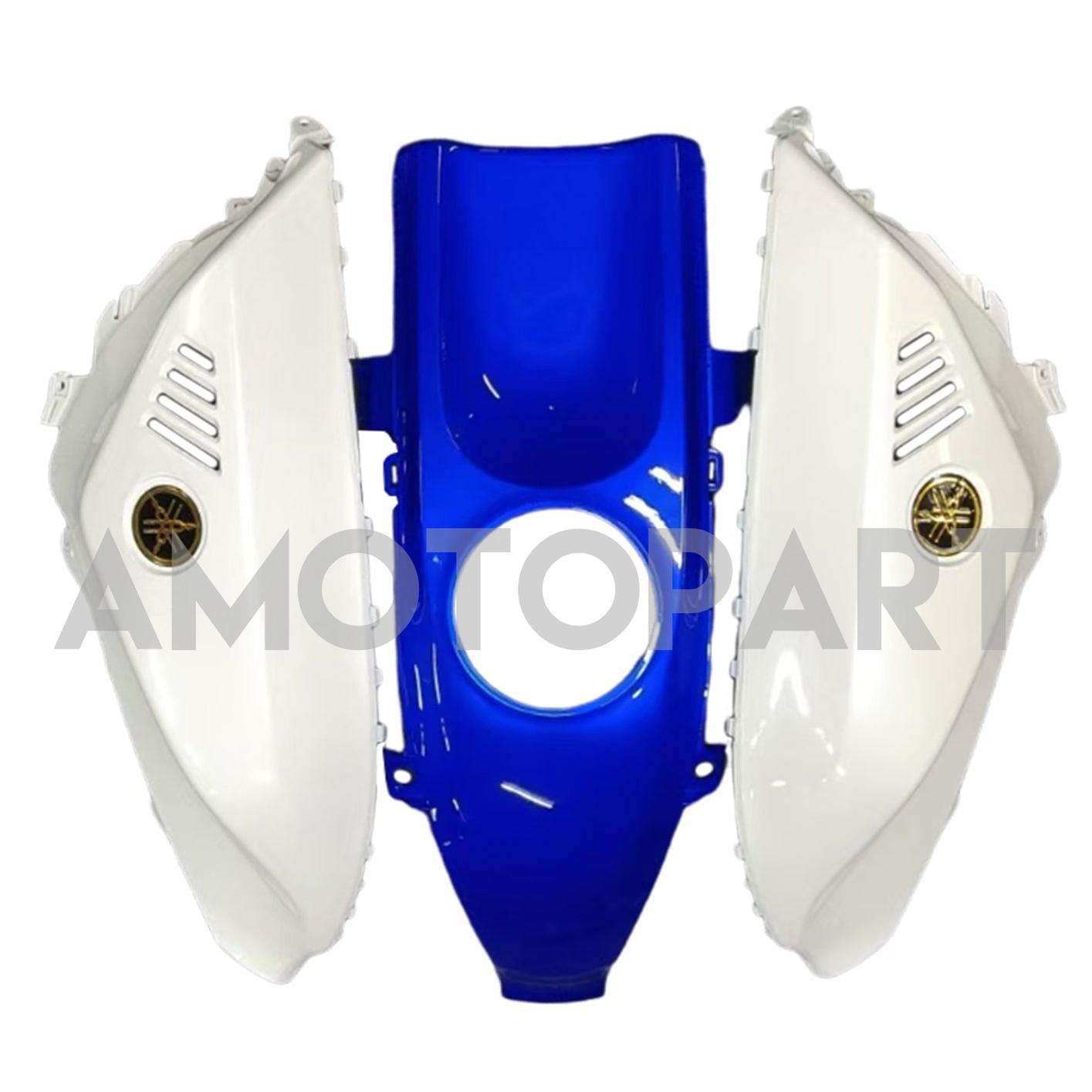 Amotopart 2021–2025 Yamaha YZF-R7 Blau&Weißes Style1-Verkleidungskit