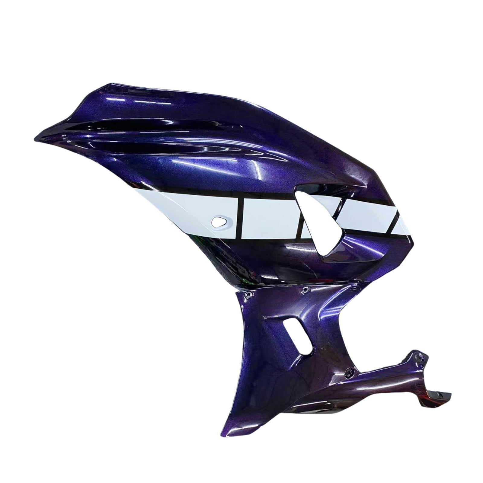 Amotopart 2021-2025 Yamaha YZF-R7 Bleu Dégradé&Kit de carénage Purple Style1