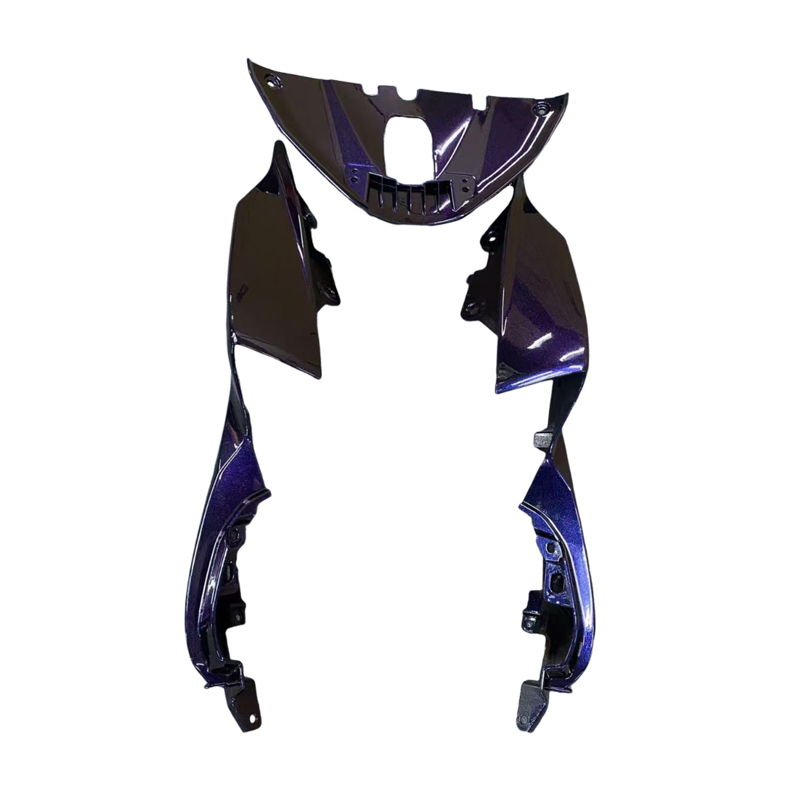 Amotopart 2021-2025 Yamaha YZF-R7 Bleu Dégradé&Kit de carénage Purple Style1