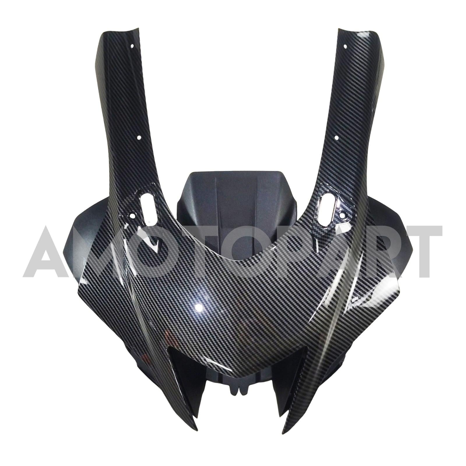 Amotopart 2021-2025 Yamaha YZF-R7 Carbon Fiber Black Fairing Kit