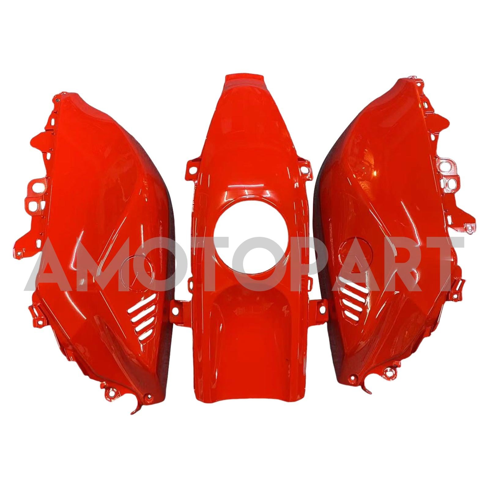 Amotopart 2021-2025 Yamaha YZF-R7 Black Red Fairing Kit