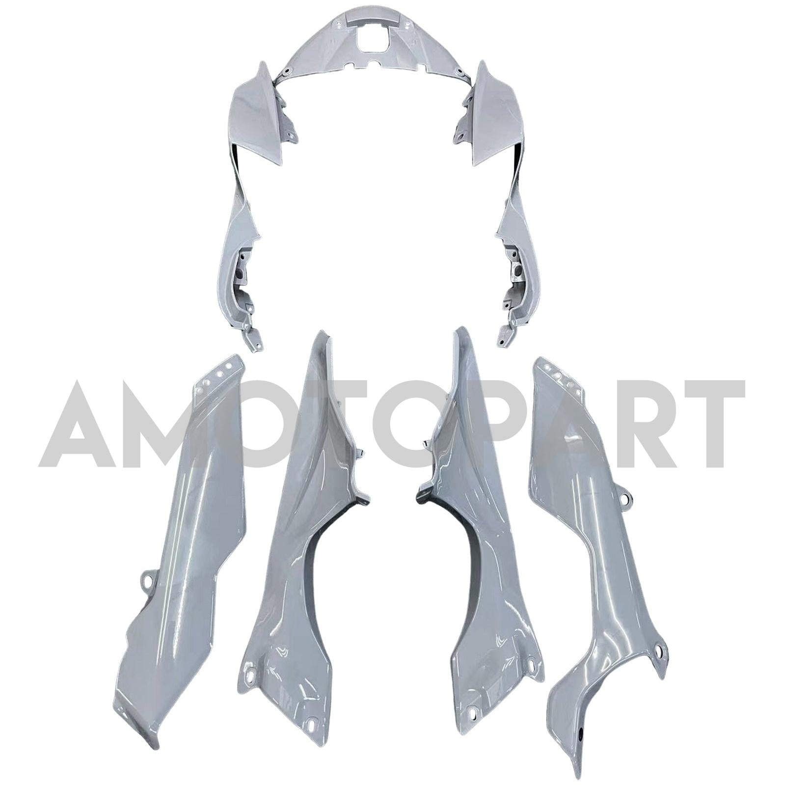 Kit carena Amotopart 2021-2024 Yamaha YZF-R7 grigio nero