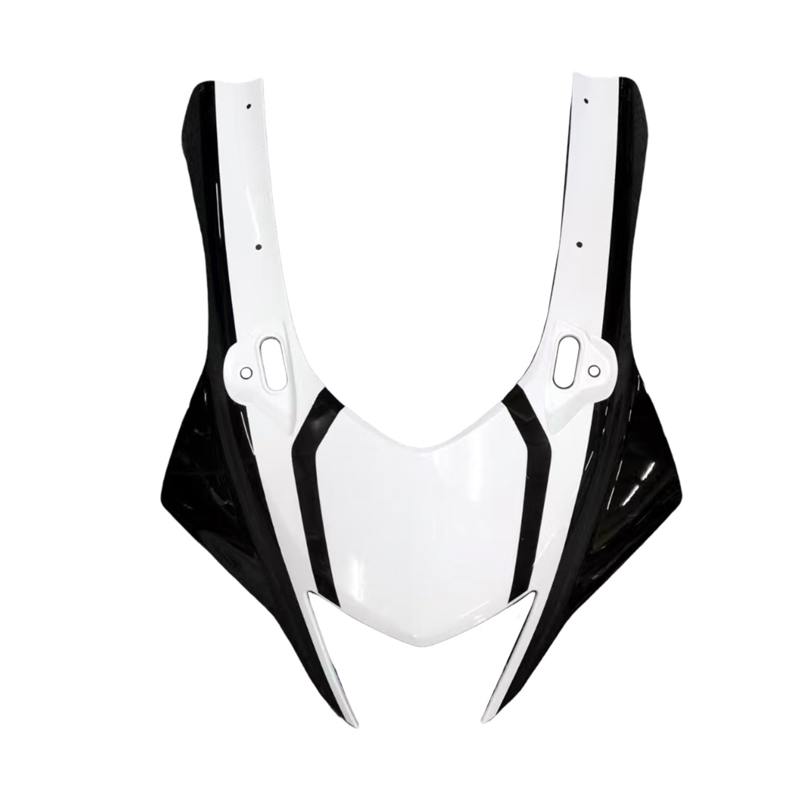 Amotopart 2021–2025 Yamaha YZF-R7 glänzend weißes Verkleidungsset