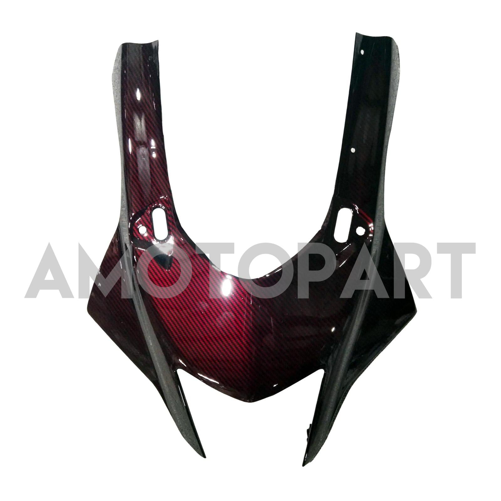 Amotopart 2021-2025 Yamaha YZF-R7 Red Carbon Fiber Fairing Kit