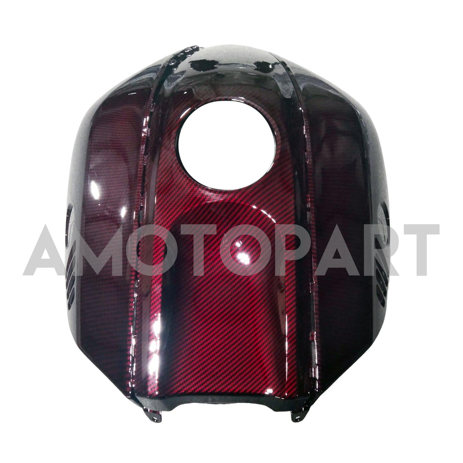 Amotopart 2021-2025 Yamaha YZF-R7 Red Carbon Fiber Fairing Kit