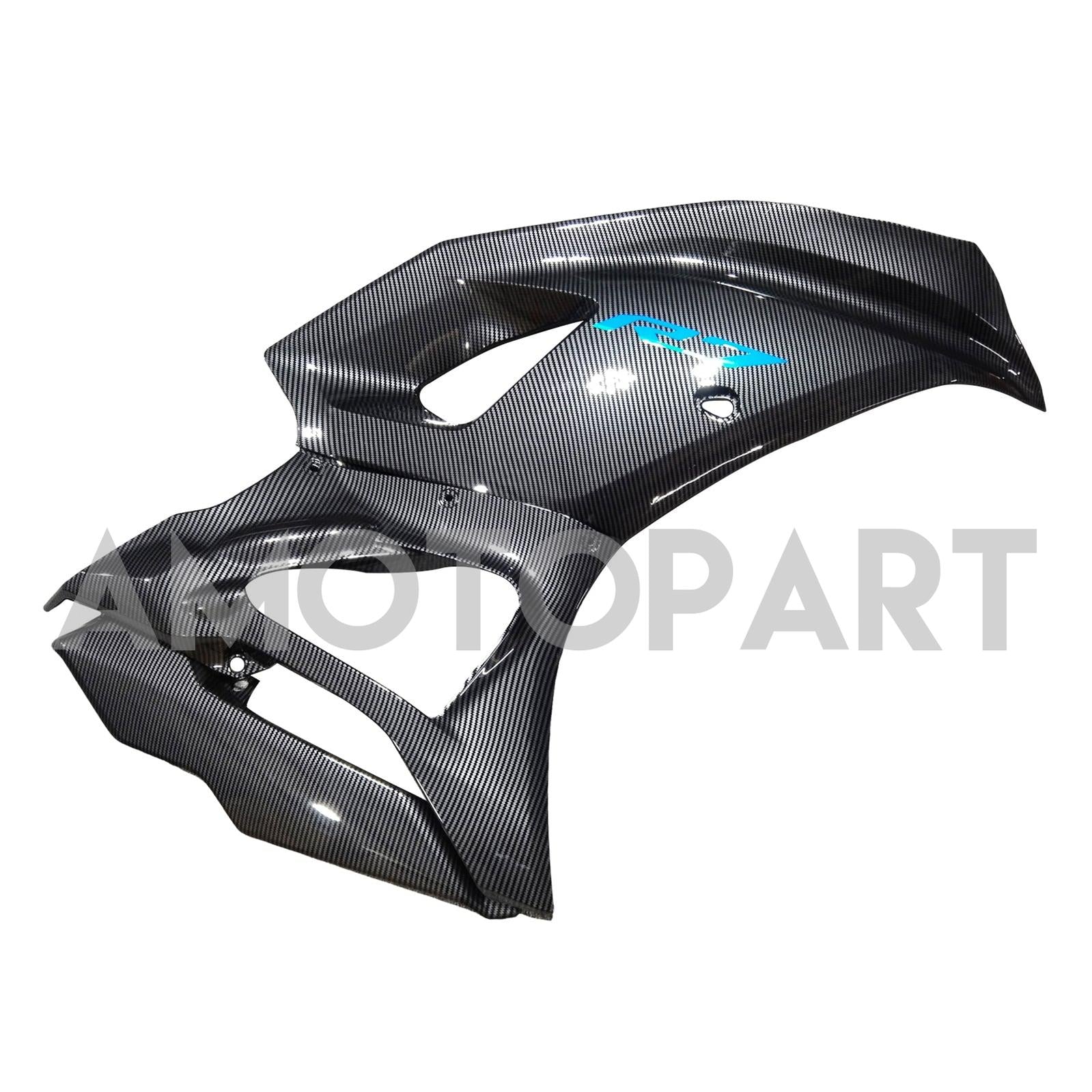 フェアリング 実質カーボンファイバー3D 11PCは、YZF-R1のための燃料/ガスタンクパッドデカール/ステッカーをカスタマイズします Real Carbon Fiber 3 AMOTOPART 2021-2025 YAMAHA YZF-R7カーボンファイバーブルーフェア