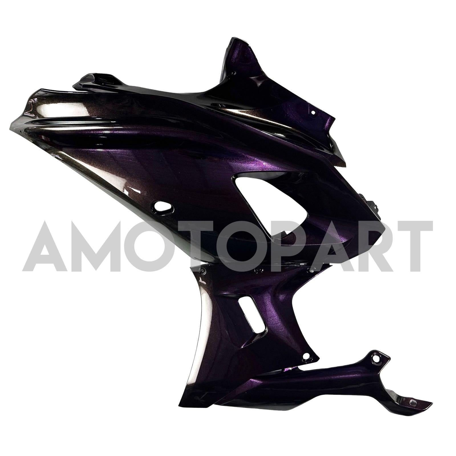 Amotopart 2021-2025 Yamaha YZF-R7 Gradient Green Purple Fairing Kit