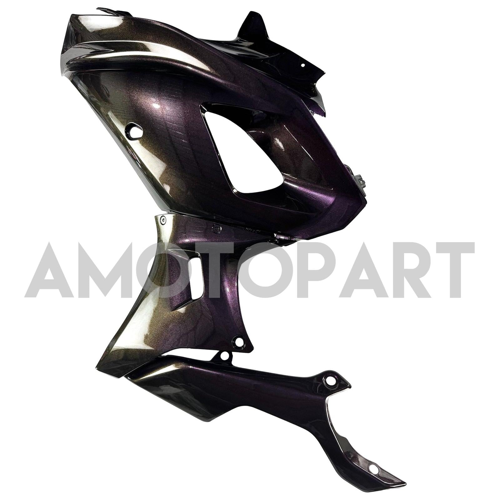 Amotopart 2021-2025 Yamaha YZF-R7 Gradient Green Purple Fairing Kit