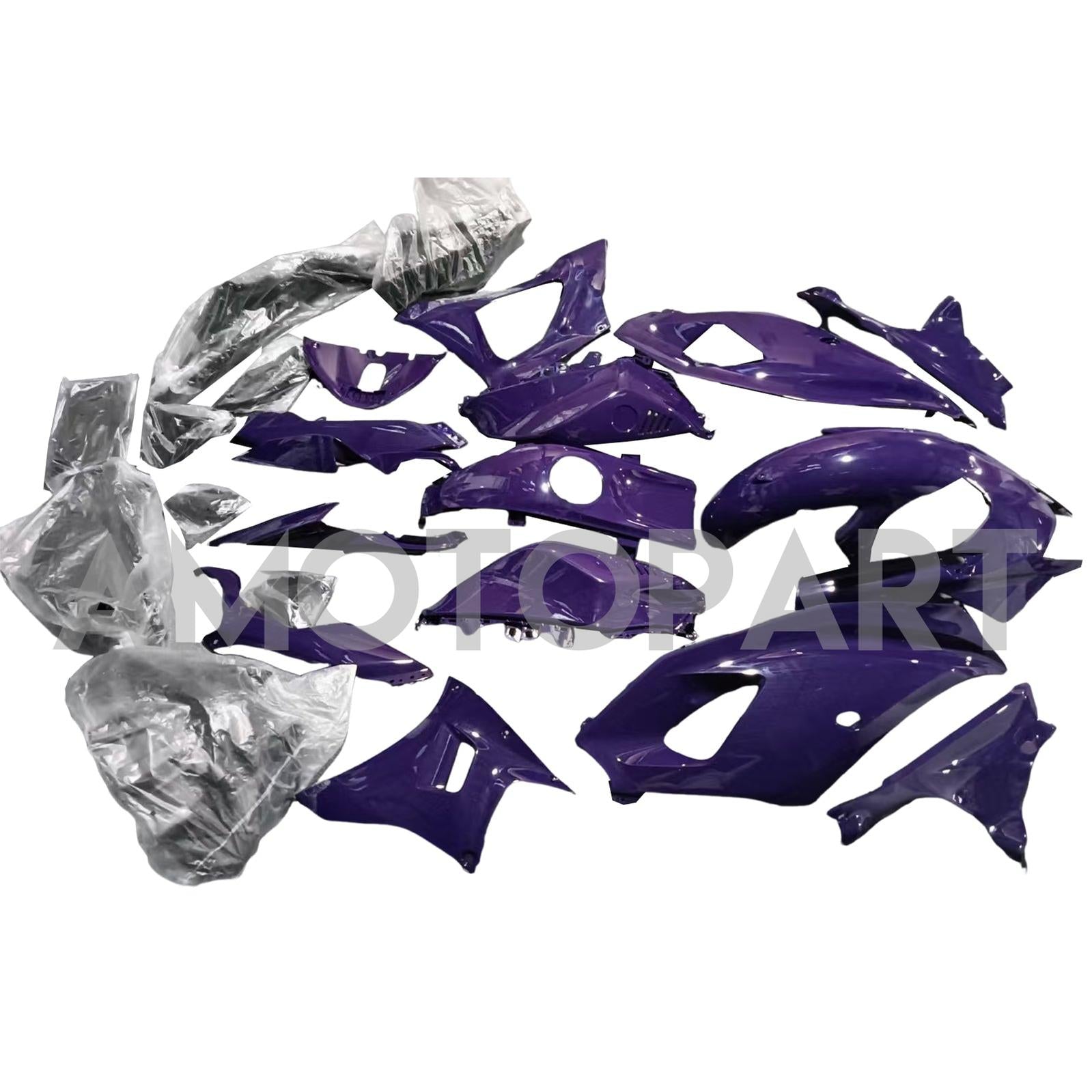 Amotopart 2021-2025 Yamaha YZF R7 Purple Fairing Kit
